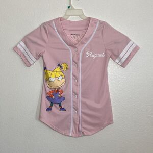 NICKELODEON Pink Rugrats Jersey Size L